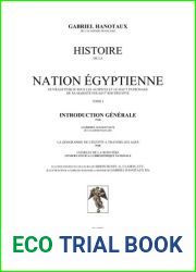 La Nation Egyptienne - Introduction