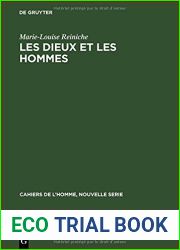Les dieux et les hommes: Etude des cultes d|un village du Tirunelveli Inde du Sud (Cahiers de l|Homme, Nouvelle Serie, 18) (French Edition)