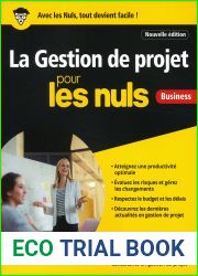 La Gestion de projet Pour les Nuls, Business Nouvelle edition