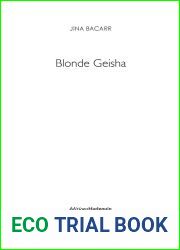 Blonde geishasans
