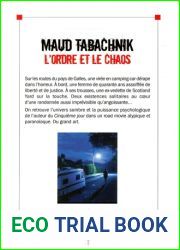 L|ordre et le chaos