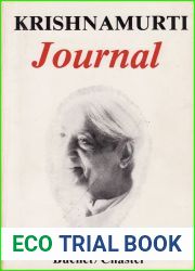 Le Journal de Krishnamurti