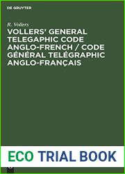 Vollers| General Telegaphic Code Anglo-French Code General Telegraphic Anglo-Francais