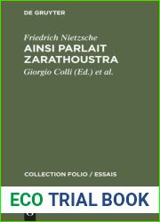 Ainsi parlait Zarathoustra