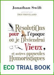 Resolutions pour l epoque ou je deviendrai vieux e