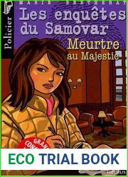 Meurtre au Majestic (Les enquetes du Samovar, #1)