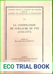 La continuation de Guillaume de Tyr