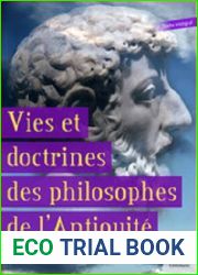 Vies et doctrines des philosophes de l|antiquite