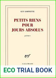 Petits riens pour jours absolus (French Edition)