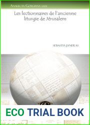 Les Lectionnaires de l|Ancienne Liturgie de Jerusalem