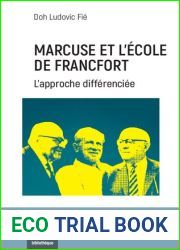 Marcuse et l|Ecole de Francfor