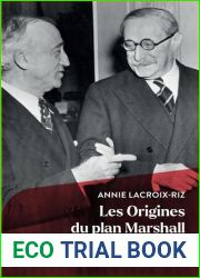 Les Origines du plan Marshal