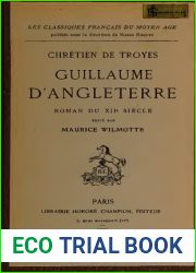 Guillaume d|Angleterre, roman du XIIe siecle