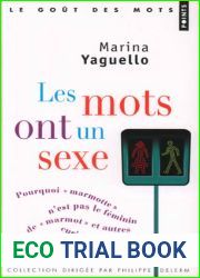 Les mots ont un sexe