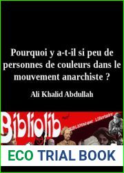 Pourquoi y a-t-il si peu de personnes de couleurs dans le mouvement anarchiste ?