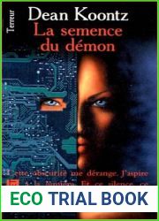 La semence du demon de Dean Koontz ( 7 octobre 1999 )