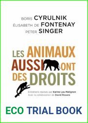 Les animaux aussi ont des droits
