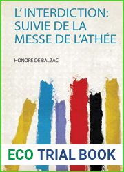 L| Interdiction: Suivie De La Messe De L|athee