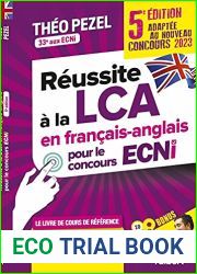 Reussite a la LCA en francais-anglais pour le concours ECNi - 5e edition adaptee au nouveau concours 2023: Inedit : Toutes les figures des ECNI … detaillees, Notions statistiques sur la LCA