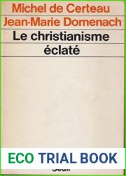 Le christianisme eclate