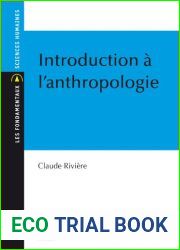 Introduction a l|anthropologie (Les Fondamentaux) (French Edition)