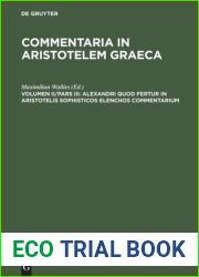 Commentaria in Aristotelem Graeca