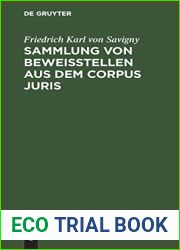 Sammlung von Beweisstellen aus dem Corpus juris (Latin Edition)