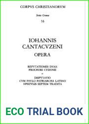 Iohannis Cantacuzeni Refutationes Prochori Cydonii et disputatio