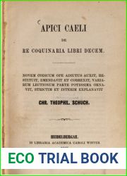 Apici Caeli De Re Coquinaria Libri Decem