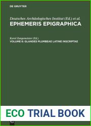 Ephemeris Epigraphica : Volume 6