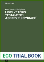 Libri Veteris Testamenti Apocryphi Syriace
