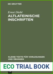 Altlateinische Inschriften