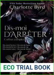 DIS-MOI D|ARRETER Coffret Complet (French Edition)
