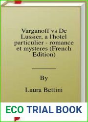 Varganoff vs De Lussier, a l|hotel particulier - romance et mysteres (French Edition)