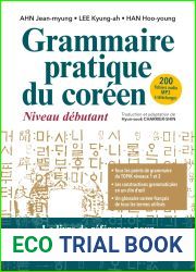 Grammaire pratique du coreen : Niveau debutant (Hors Collection)