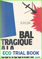 Bal tragique a la Concorde (French Edition)