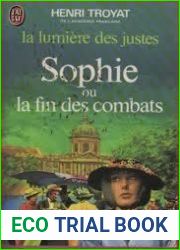 Sophie ou la fin des combats