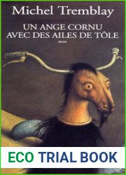 Un ange cornu avec des ailes de tole