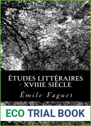 etudes Litteraires - XVIIIe siecle