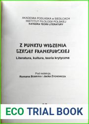 Z punktu widzenia SzkoÅ‚y Frankfurckiej