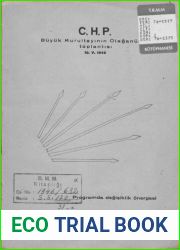 C. H. P. Buyuk Kurultayinin Olaganustu toplantisi 10. V. 1946. Programda degisiklik onergesi (Turkish Edition)
