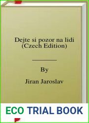 Dejte si pozor na lidi (Czech Edition)