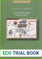 Szerzodesi jog - Kulonos resz (Hungarian Edition)