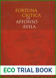 Fortuna Critica de Affonso Avila