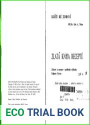 Zlata kniha receptu (Czech Edition)