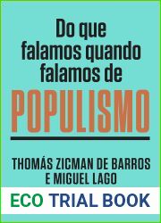 Do que falamos quando falamos de populismo (Portuguese Edition)
