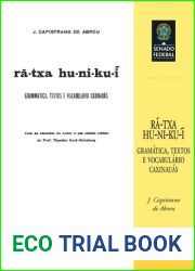 Ra-txa hu-ni-ku-i: gramatica, textos e vocabulario caxinauas (vol. 200)
