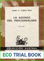 La Agonia del psicoanalisis