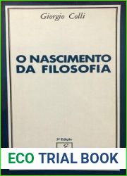 O nascimento da filosofia