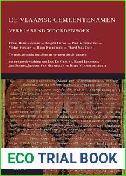 De Vlaamse Gemeentenamen. Verklarend Woordenboek: Tweede, Grondig Herziene En Vermeerderde Uitgave, Nu Met Medewerking Van Luc De Grauwe, Karel … Van De Vlaamse Afdeling, 33) (Dutch Edition)